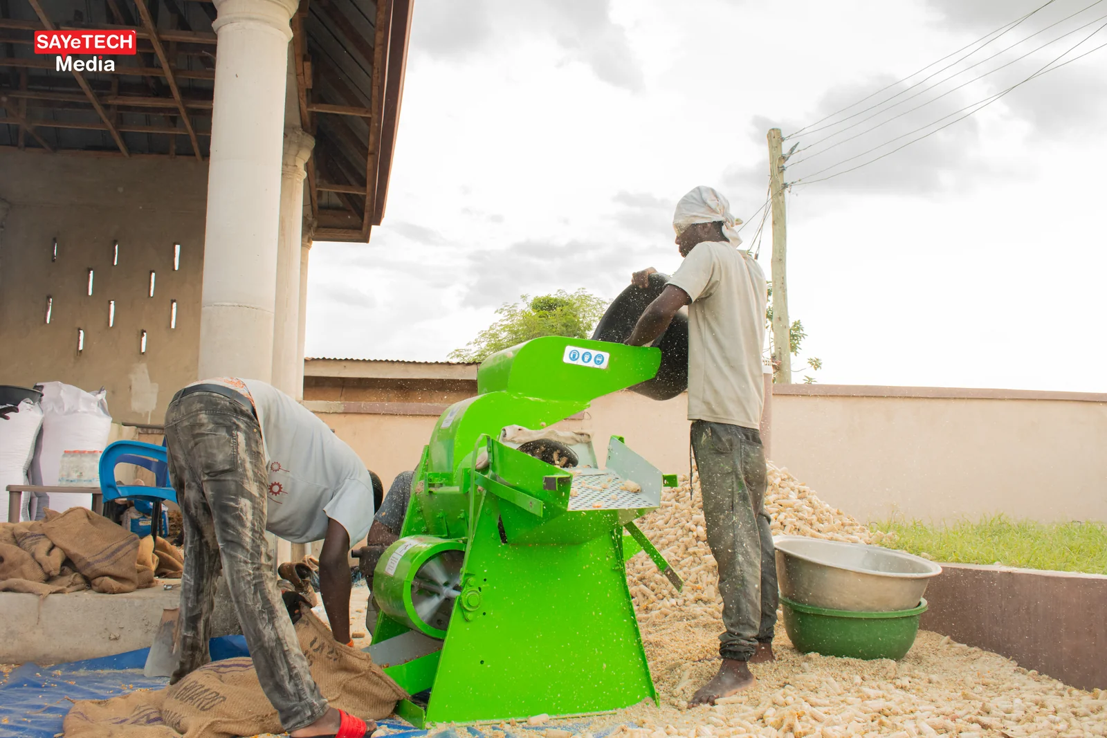 Maize Sheller view