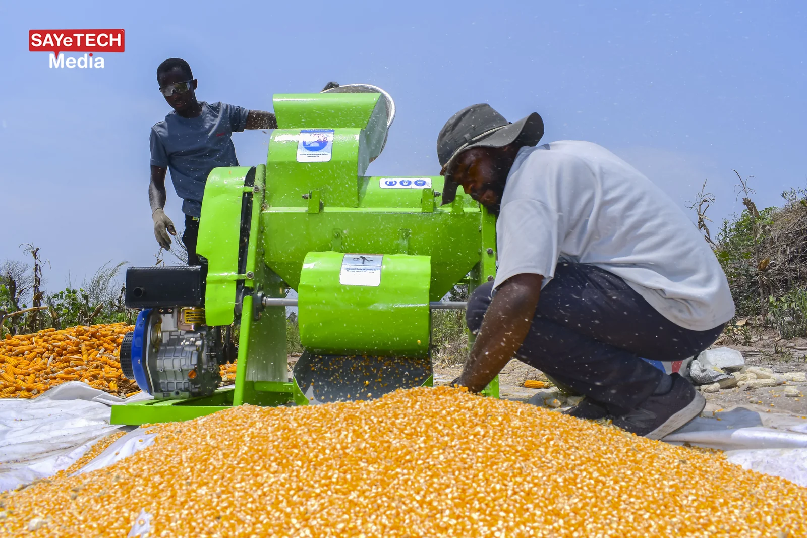 Maize Sheller view