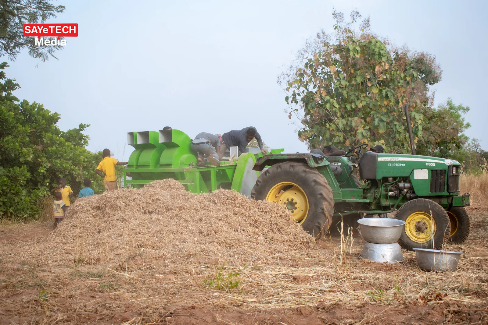 Multi-Crop Thresher view