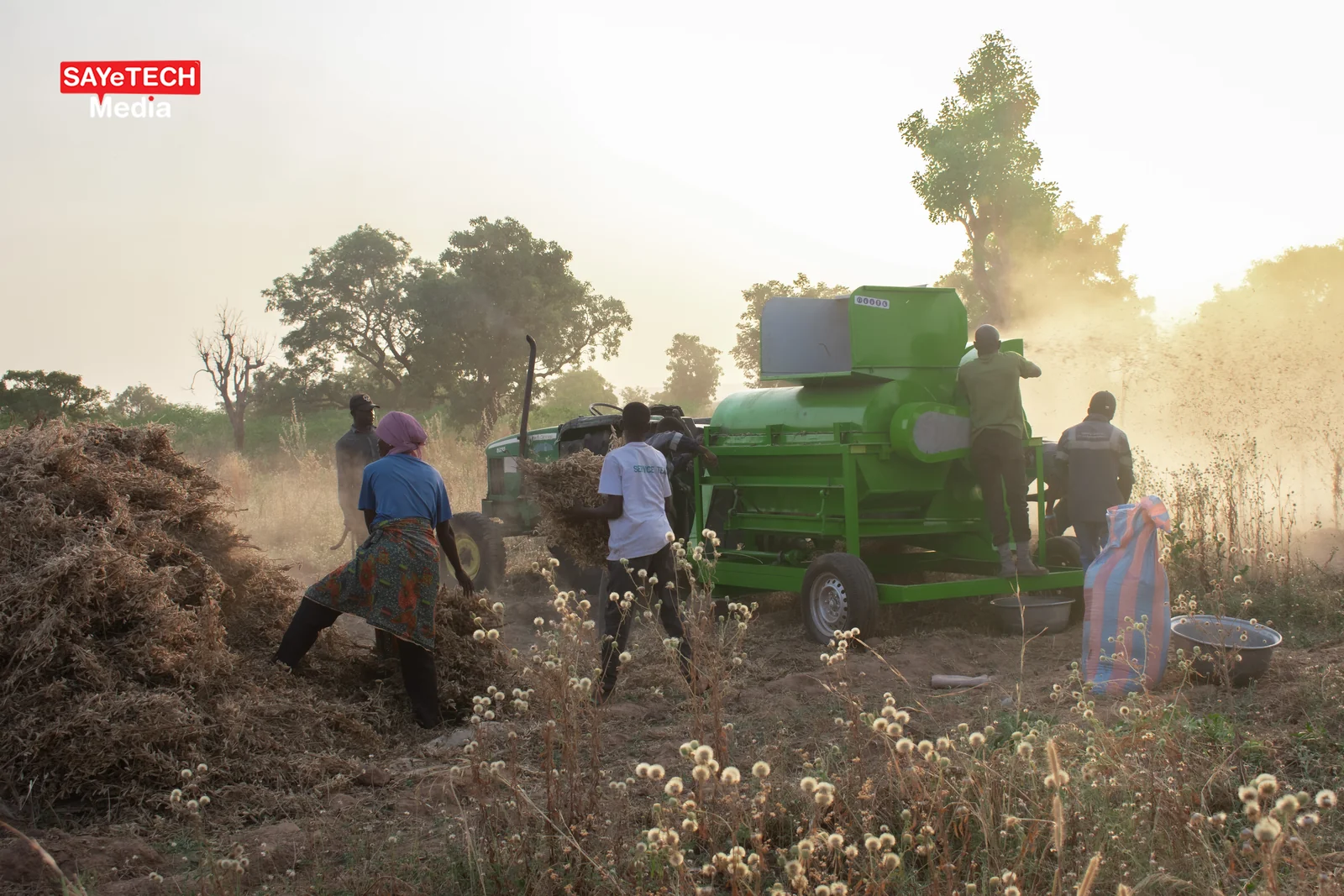 Multi-Crop Thresher view