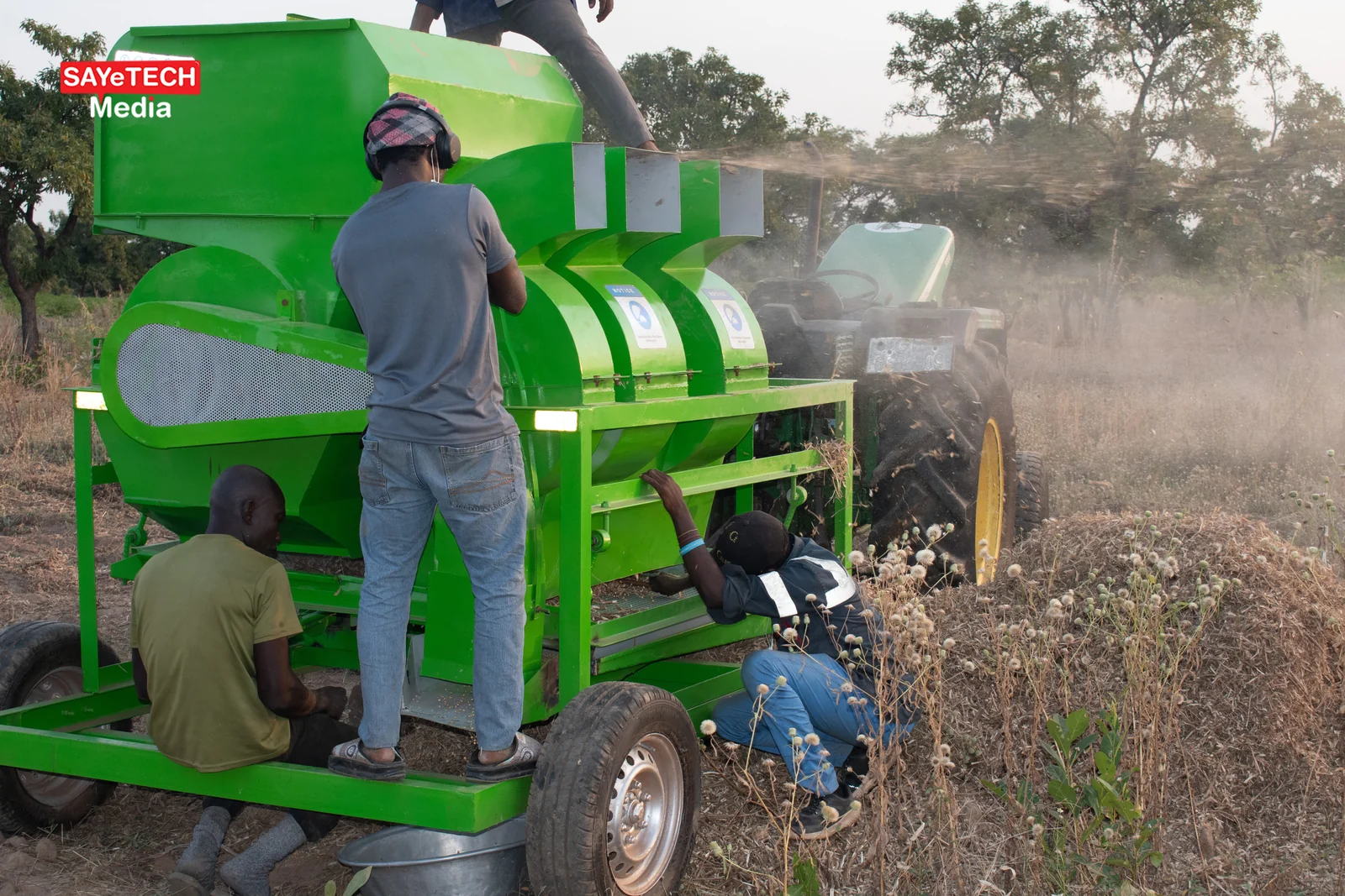 Multi-Crop Thresher view