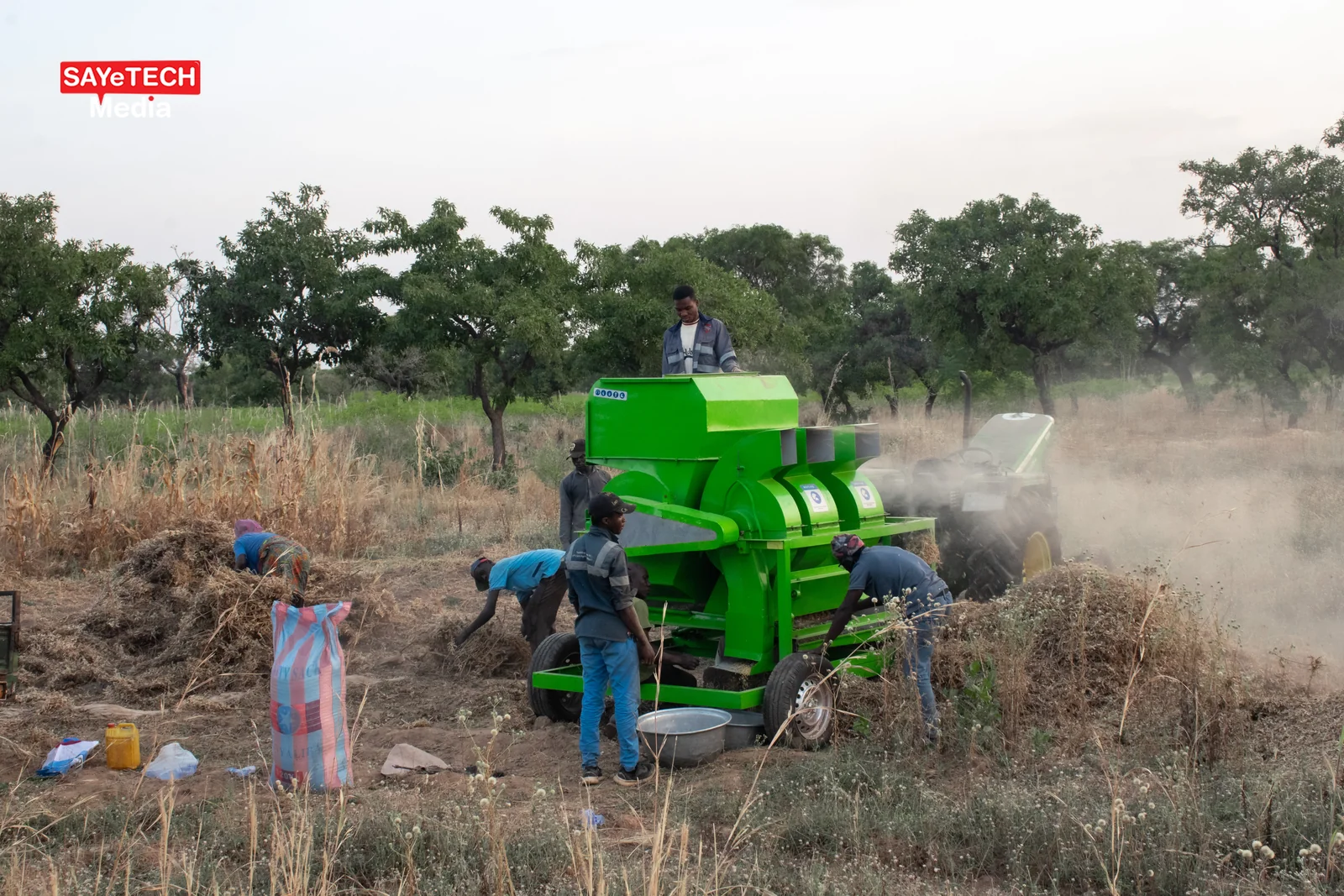 Multi-Crop Thresher view