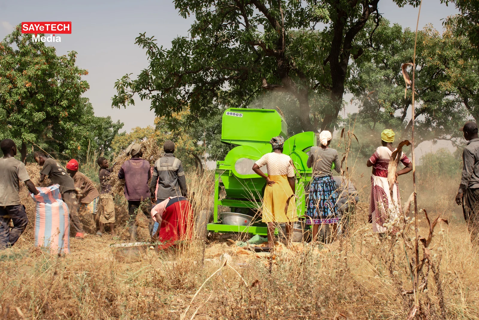Multi-Crop Thresher view